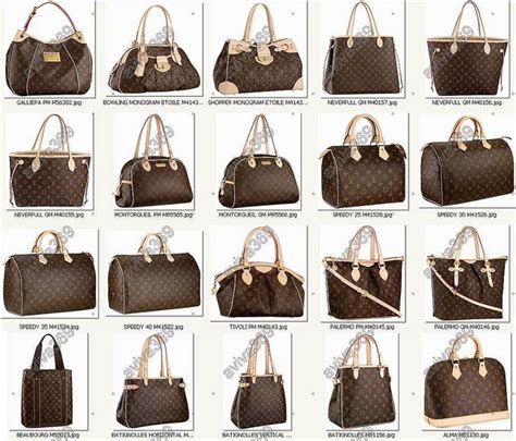 louis vuitton style purse|louis vuitton handbag names.